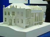 Architectural model of the renovated Vestry Hall
