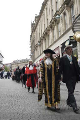 The Lord Mayor on Fargate