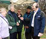 Parkwood Springs Steering group talk to Radio Sheffield