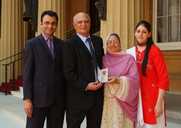 Mr Iqbal and family