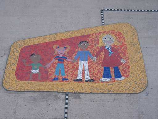 Playground mosaic