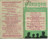 Paragon Cinema programme for December 1955