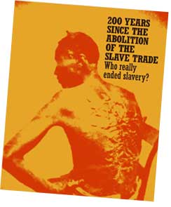 Slavery Meeting Postcard