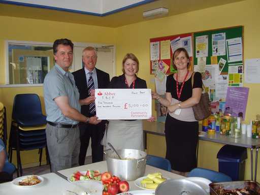 Furnival recieve a grant for the Abbey Trust