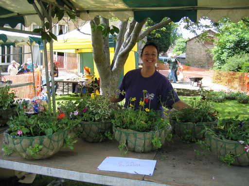 Hanging baskets