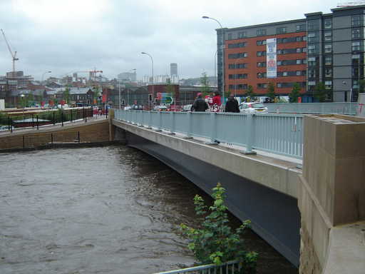 The New Bridge at Corporation Street, 7:15pm