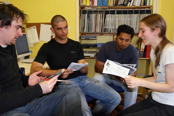 Then the editorial team make decisions about each story