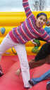 Bouncy castle fun