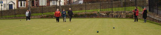 Bowling at Abbeyfield Park