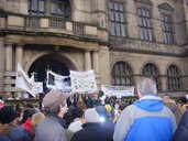 Burngreave Councillor Ibrar Hussain, Speaking at the Rally.