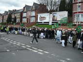 Milaad-un-Nabi procession moving through Firth Park Park (Firvale)