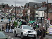 Milaad-un-Nabi procession moving through Owler lane & Rushby Street