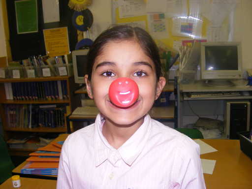 Red Nose girl