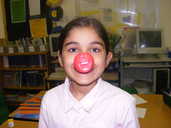 Red Nose girl