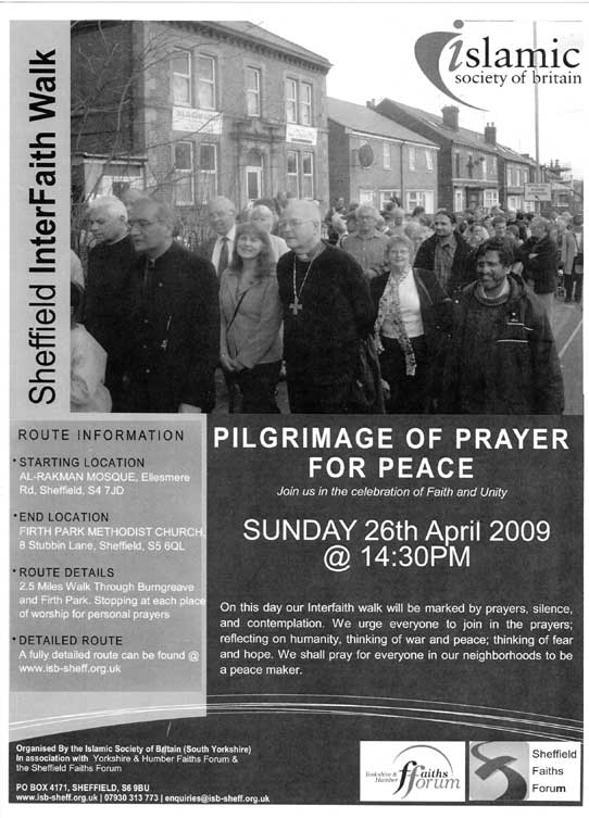 Pilgrimage of Prayer for Peace