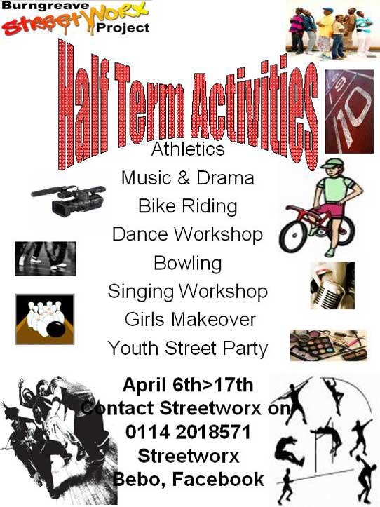 Streetworx Easter activities