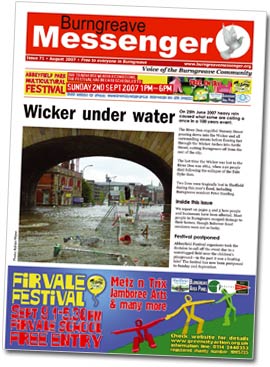 Cover of Issue 71 - August 2007. Headline: "Wicker under water"