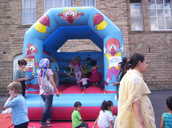 Bouncy Castle at Firshill School