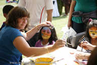 Face painting stall