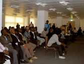 Audience gather at Somali Cultural event