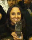 Diane with her award