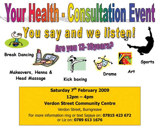 Young People Health Event