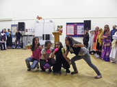 Dance performance from the Arabic School
