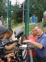 Start of the bike repair training