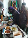 Food being servec at Community Cultural Day