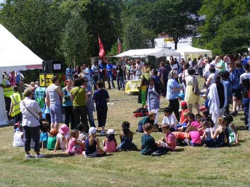 Festival watchers