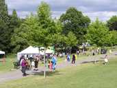 View of the festival