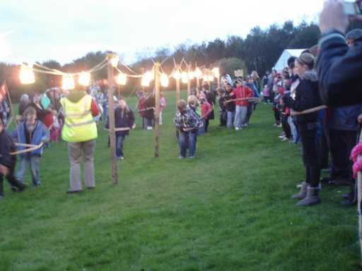 Lanterns at Beacons Festival