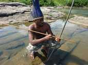 Magid Mah learns to fish