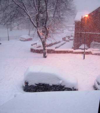 Snowed in on Abbeyfield