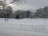 Snow in Abbeyfield Park