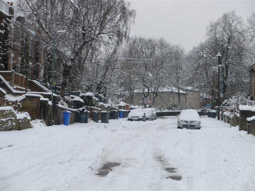 Snowy street