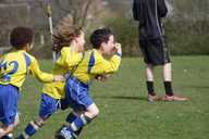 The Under 8s are full of energy!