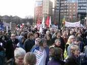 People from Burngreave joined demonstrations against cuts in Sheffield and London.  