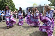 Romano Jilo Dancers at Abbeyfield Park Festival