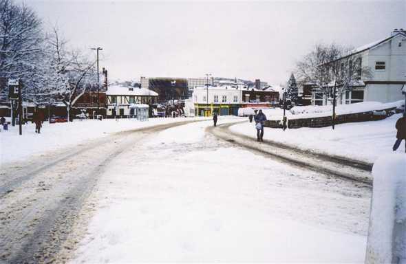 Deep snow on Burngreave Road