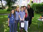 Guides/Scouts at Abbeyfield Festival