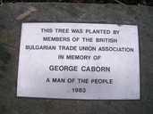 Caborn Corner plaque