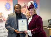 High Sheriff's Award for Victor Mujakachi