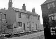 Old houses on Marcus St in 1959