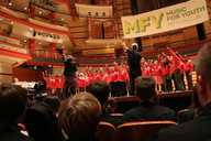 Byron Wood Choir in Symphony Hall Birmingham