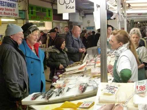 Castle Market  Fish stall