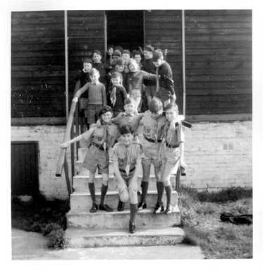 Scouts On Steps