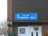 Catherine Road sign