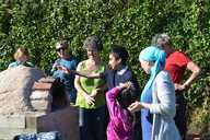 A demonstration at Allotment Soup