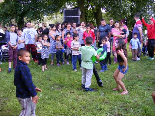 Children dancing